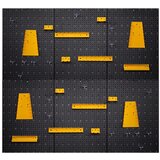 Lava Shop metalna polica za alat 120x57cm - 2 komada Cene