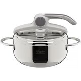 Lagostina ekonom lonec Deliziosa Lagoeasyup 22 cm, 3,5 l, inox, indukcija | Shoptok.si