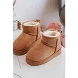 Boto Children's Snow Boots Insulated Camel Nallita | Shoptok.si