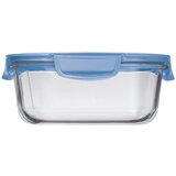  posuda za hranu staklena 1,2l plav ( m870503 ) | Eponuda.com