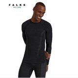 Falke muška majica Wool-Tech, crno | shoptok.hr