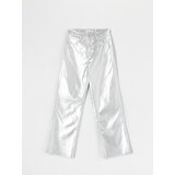 Sinsay ženske high waist wide leg traperice 819BK-SLV | shoptok.hr