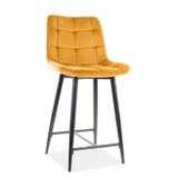 Barska stolica CHIC H-2 - Tkanina - žuta | shoptok.hr