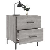  Noćni ormarići 2 kom boja hrasta 40x35x47 5cm konstruirano drvo | shoptok.hr