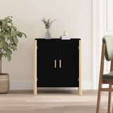  Komoda crna 62 x 38 x 70 cm od konstruiranog drva Cijene