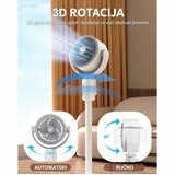  F1 ventilator bezični sa baterijom i upravljačem (punjivi) na 3 nivoa | Eponuda.com