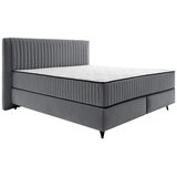Premium Living Postelja Z Vzmetnico Dream, Temno Siva, 140x200 | Shoptok.si