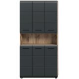 MID.YOU Visoka Omara Ice, Črna, Barva Hrasta | Shoptok.si