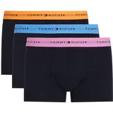 Tommy Hilfiger Underwear Boksarice 'Essential' svetlo modra / oranžna / roza / črna