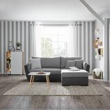 Based klubska miza anouk, bela, naravna | Shoptok.si