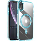 Avizar MagSafe ohišje za iPhone XR Crystal Color Back, Modra, (5000015480) | Shoptok.si