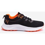Boto Classic Women's Sport Lace-Up Shoes Black and Orange Darla | shoptok.hr