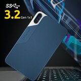Intenso 2TB ssd TX100 500MB/s usb 3.2 Gen1x1 zunanji disk - modra | Shoptok.si