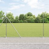 vidaXL Ograda za polje 1,6x50 m od pocinčanog čelika | shoptok.hr