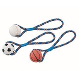 Nobby gumijasta žoga na vrvi - 8 cm | Shoptok.si