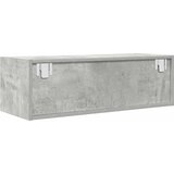 TV ormarić boja betona 80x31x25,5 cm od konstruiranog drva | shoptok.hr
