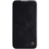 Nillkin Qin Pro usnjeni ovitek za iPhone 14 Pro (črn), (20833664) | Shoptok.si