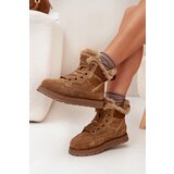 Big Star Suede Snow Boots Women's Platform With Fur | ePonuda.com
