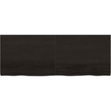 Stolna ploča tamnosmeđa 160x60x(2-4) cm obrađena masivna hrast | Eponuda.com