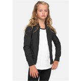 Urban Classics Kids Girls' Light Bomber Jacket Black | Shoptok.si