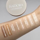 IsaDora The No Compromise Matte Longwear Powder kompaktni puder s mat učinkom nijansa 66 Warm Beige 8 g | shoptok.hr