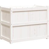  Vrtna sadilica bijela 90 x 50 x 70 cm od masivne borovine | Eponuda.com