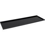mauser Polica, za omaro ŠxG 1200 x 420 mm, DE 2 kosa, grafitno črna RAL 9011 | Shoptok.si