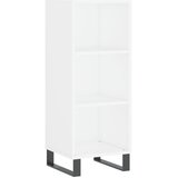  Visoka komoda bijeli 34,5x34x180 cm od konstruiranog drva | shoptok.hr
