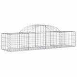  Lučne gabionske košare 14 kom 200x50x40/60 cm pocinčano željezo | shoptok.hr