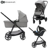 Kinderkraft Kolica NEWLY 3u1 MINK PRO, moonlight grey Cijene