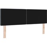  LED glava kreveta s LED trakama Tamno siva 144 cm Baršun | Eponuda.ba