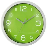 Okrugli zidni sat Basic (Zelene boje, Promjer: 20 cm)