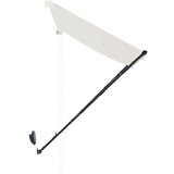  Tenda na uvlačenje s LED svjetlima 400 x 150 cm krem | shoptok.hr