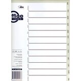 Forpus Ločilni listi A4+ PP Dec. – Jan., sivi | Shoptok.si