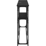  Konzolnistol Crni hrast 146 x 22.5 x 75 cm Konstruirano drvo | shoptok.hr