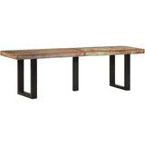 vidaXL Klop 160 cm trden predelan les in jeklo | Shoptok.si