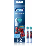 Oral-b PRO Kids 3+ nadomestne glave za zobno ščetko za otroke Spiderman 2 kos
