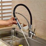 EYN Kuhinjska armatura KC46919 | Črna kuhinjska armatura — Nikelj | Shoptok.si