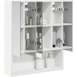  Kupaonski ormar s ogledalom s policom Bijelo 60 x 14.5 x 70 cm | shoptok.hr