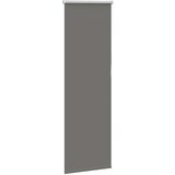 vidaXL roller blind blackout siv 55x150 cm širina tkanine 50,7 cm | Shoptok.si