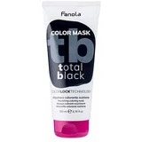 Fanola color mask barva za lase za barvane lase za vse vrste las 200 ml odtenek total black