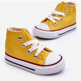 Boto Children's High Sneakers Yellow Filemon | Shoptok.si