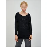 Guess Black Women's Lightweight Sweater Carole - Women