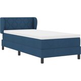  s opruga kutije s uzglavljem Plava 100 x 200 cm tkanina | shoptok.hr