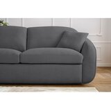 Bobochic Paris Temno siva raztegljiva sedežna garnitura 235 cm Cezanne – | Shoptok.si