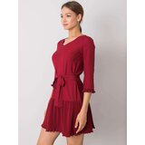 LAKERTA Dress-LK-SK-507733.80P-burgundy | Shoptok.si