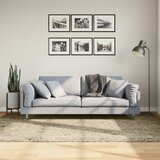  Čupavi tepih PAMPLONA visoka vlakna moderni zlatni 160 x 230 cm | shoptok.hr