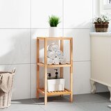 Maison Chic Kopalniška polica - Kopalniški kabinet 36x36x79 cm trden orehov les, (21794812) | Shoptok.si