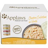 Applaws Poskusno mešano pakiranje 12 x 156 g - Piščanec v bujonu Cene
