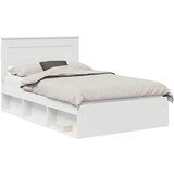  Okvir za krevet Bijelo 120 x 190 cm Čvrsto borovo drvo | shoptok.hr